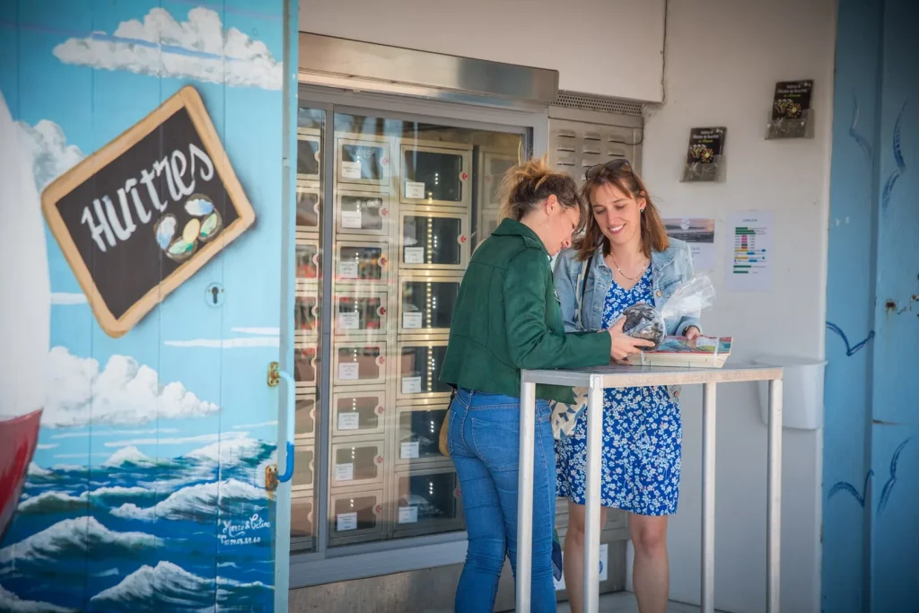 Seafood distributor in Pirou Plage