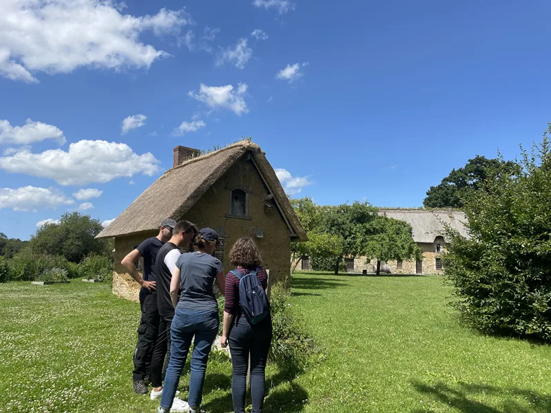 Maison des marais à Marchésieux au sein du Parc naturel des marais du cotentin et du bessin