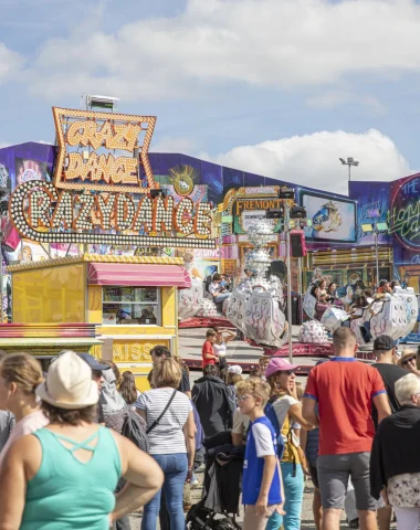 Fête foraine à Lessay pour s'amuser en famille