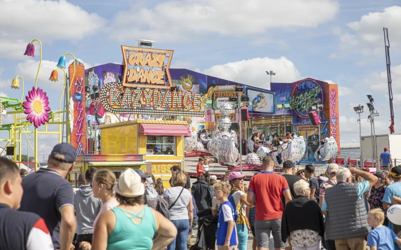 Fun fair in Lessay for family fun