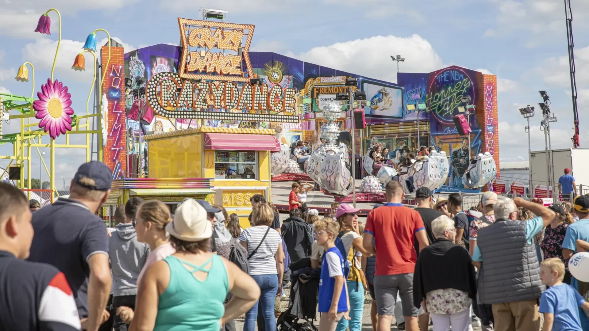 Fête foraine à Lessay pour s'amuser en famille