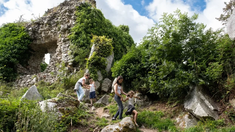 Les vieilles pierres du mont Castre