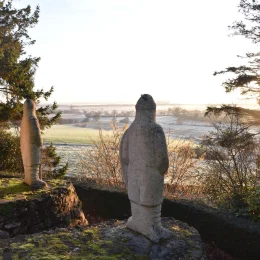 Lever de soleil sur les marais blancs au Plessis-Lastelle
